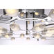 Rotolo LED Chrome Wall Sconce Wall Light, Medium