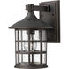 Freeport Outdoor Wall Mount Lantern in Oil Rubbed Bronze, Medium
