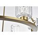 Cadence 6 Light 26 inch Satin Gold Chandelier Ceiling Light