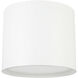 Uma 12 inch White Semi-Flush Mount Ceiling Light