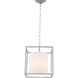 Mirin 1 Light 12 inch Vintage Silver Pendant Ceiling Light