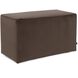 Bella 20 inch Deep Chocolate Brown Ottoman