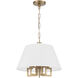 Westwood 5 Light 16 inch Vibrant Gold Chandelier Ceiling Light