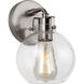 Sean Lavin Clara 1 Light 6.25 inch Satin Nickel Wall Sconce Wall Light