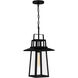 Devonport 1 Light 10 inch Matte Black Outdoor Hanging Lantern