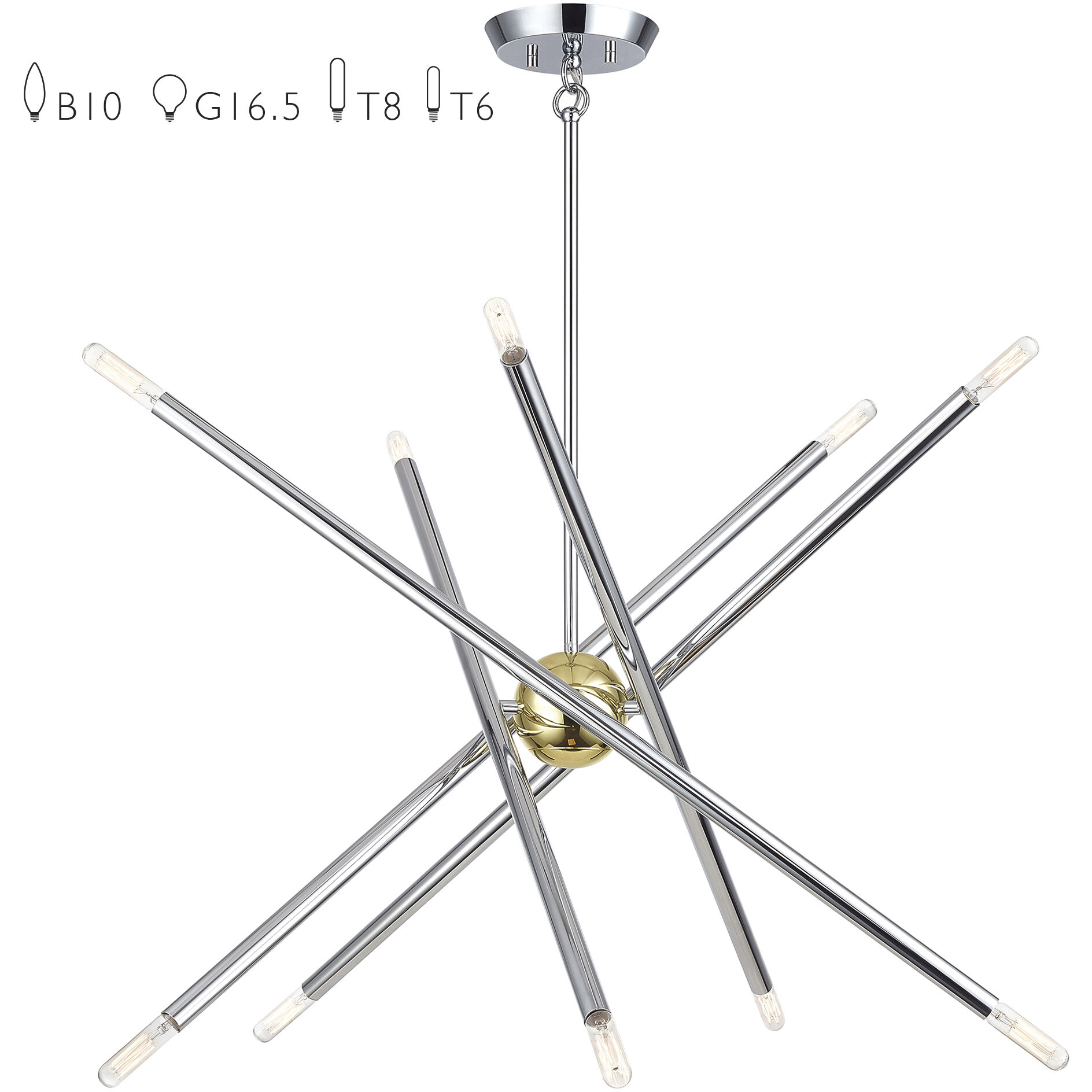 Soho 10 Light 28.00 inch Chandelier