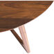 Godenza 47 X 47 inch CB Walnut Dining Table, Round