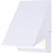 Alumilux Tilt LED 7 inch White Outdoor Wall Mount
