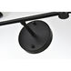 Cordelia 2 Light 19 inch Black Bath Sconce Wall Light