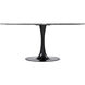 Anatalia 72 X 36 inch Black Dining Table