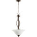 Spencer 3 Light 15.75 inch Oiled Bronze Pendant Ceiling Light