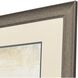 Peaceful Lake Blue and Gray and Neutral and Beige Framed Art, Propac