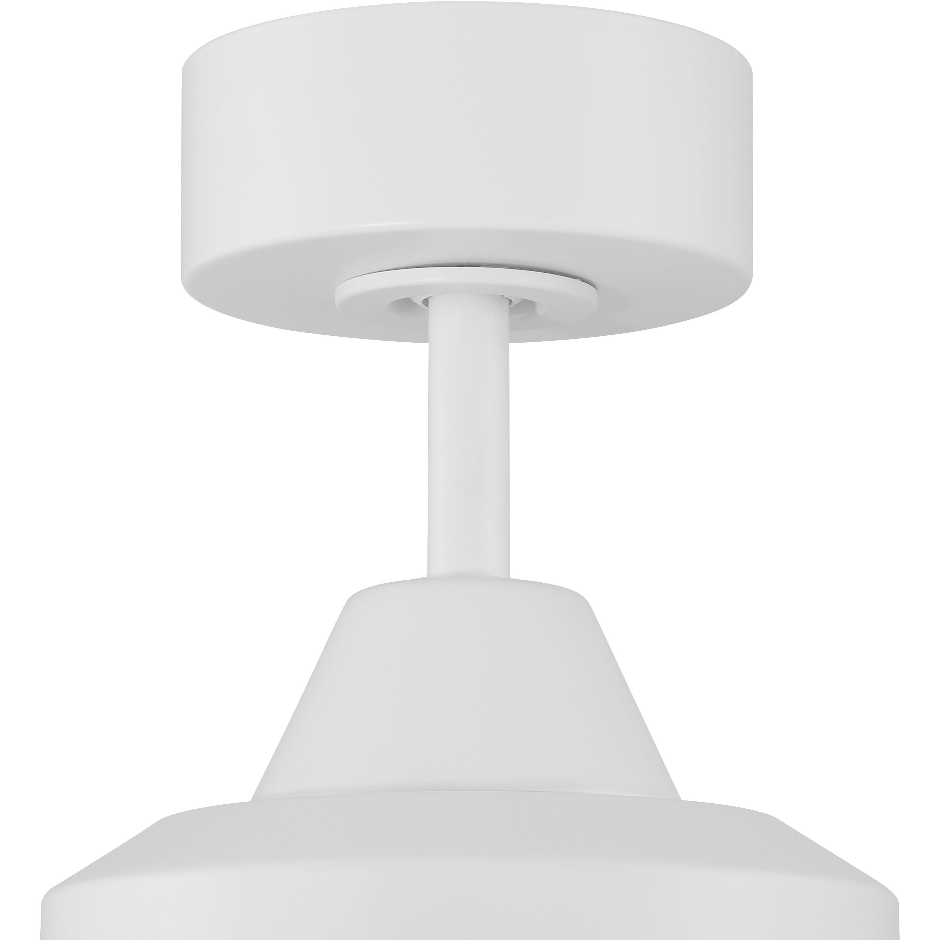 Champion 60 inch Matte White with Matte White/Matte White Blades Ceiling Fan