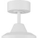 Champion 60 inch Matte White with Matte White/Matte White Blades Ceiling Fan