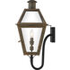 Rue De Royal 2 Light 24 inch Industrial Bronze Outdoor Wall Lantern