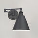 Library 1 Light 8 inch Black Wall Sconce Wall Light