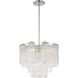 Addis 4 Light 17.75 inch Polished Chrome Mini Chandelier Ceiling Light in Clear