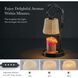 Ivy 14.75 inch 50 watt Black Candlewarmer Lamp Portable Light, Simplee Adesso