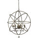 Acadia 8 Light 30 inch Golden Bronze Chandelier Ceiling Light