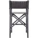 Carter 42.5 inch Black Bar Stool