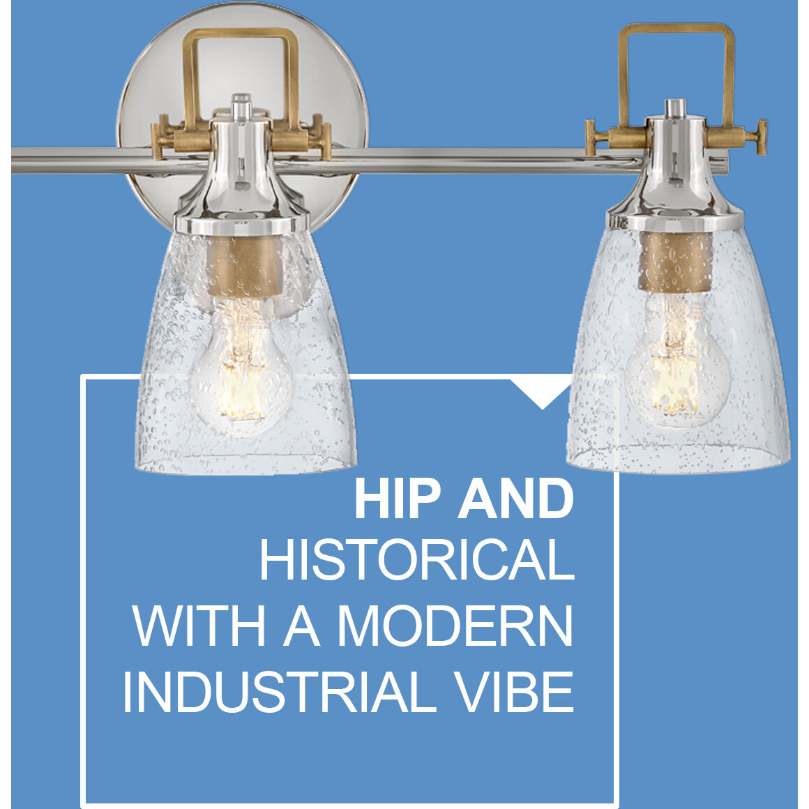 Easton 3 Light 24 inch Polished Nickel Bath Light Wall Light