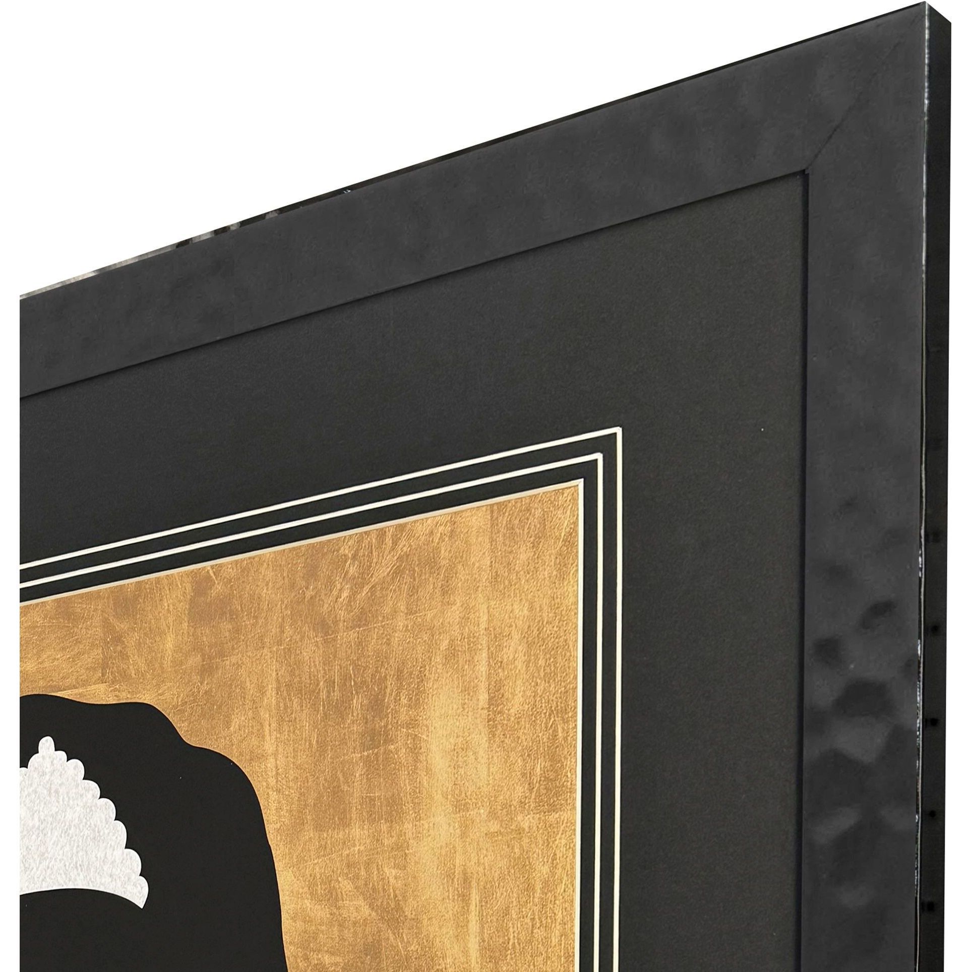 Icon Blonde Bombshell Icon Fashion Favourite Icon Silent Star Icon The King Black and White Framed Art, Propac