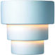 Ambiance Terrace LED 10.75 inch Matte White Wall Sconce Wall Light, Small