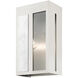Lafayette 1 Light 11 inch Brushed Nickel Outdoor ADA Wall Lantern