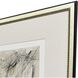 Quiet Ferocity Black and Beige Framed Art