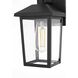 Riggs 1 Light 12.5 inch Black Outdoor Wall Sconce