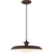 Alora Mood Minori 1 Light 15.5 inch Burgundy Pendant Ceiling Light