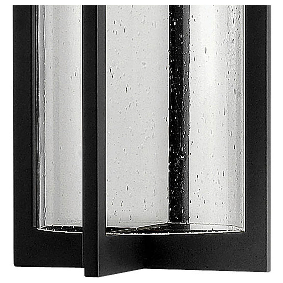 Shelter LED 8 inch Black Outdoor Hanging Lantern, Extra Large