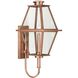 Bradshaw 1 Light 24 inch Antique Copper Outdoor Wall Lantern, Design Series