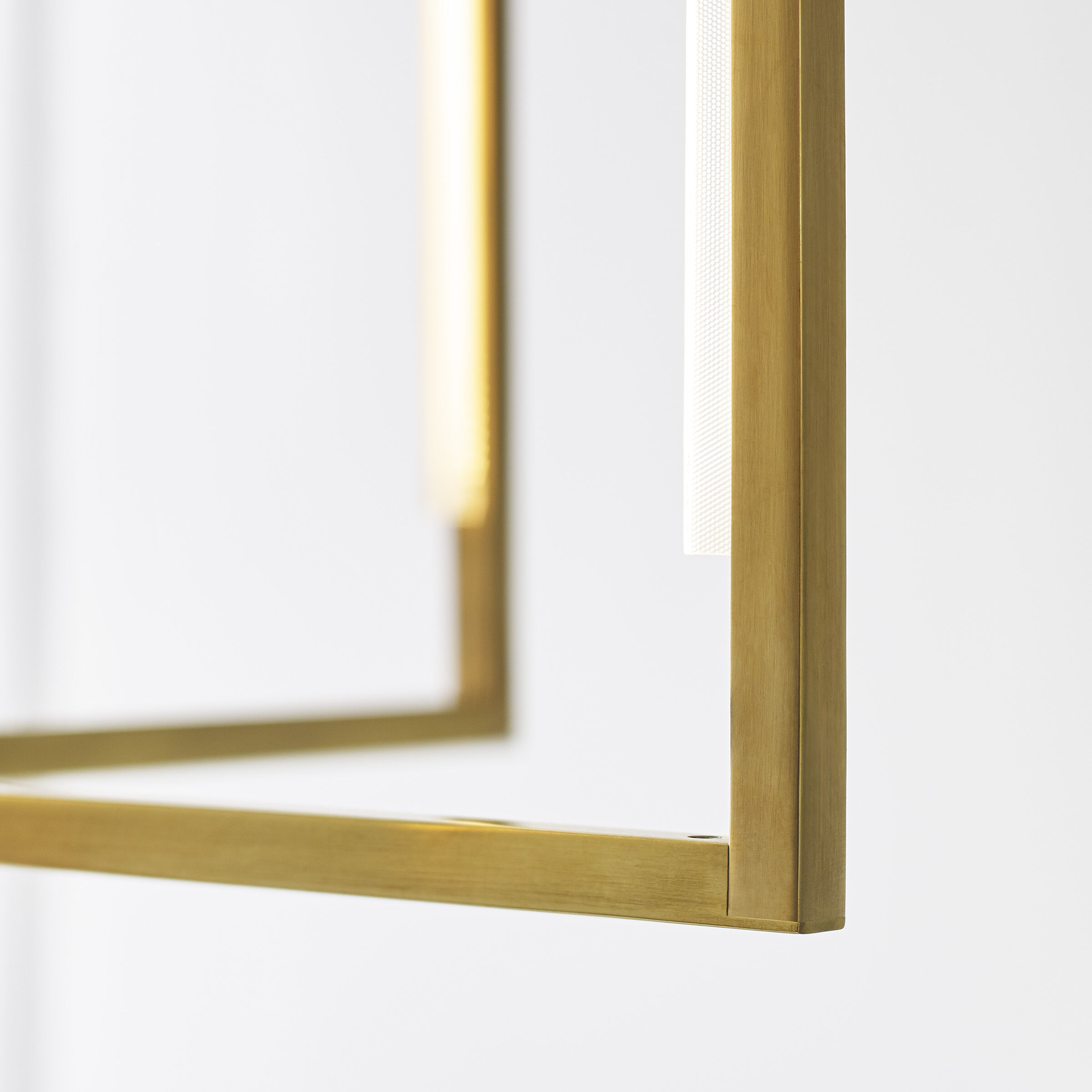 Sean Lavin Kenway LED 28 inch Natural Brass Pendant Ceiling Light, Integrated LED