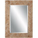 Demetria 47 X 35 inch Light Gray Glaze Wall Mirror