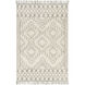 Cheyenne 72 X 48 inch Medium Gray/Cream/White/Black Rugs