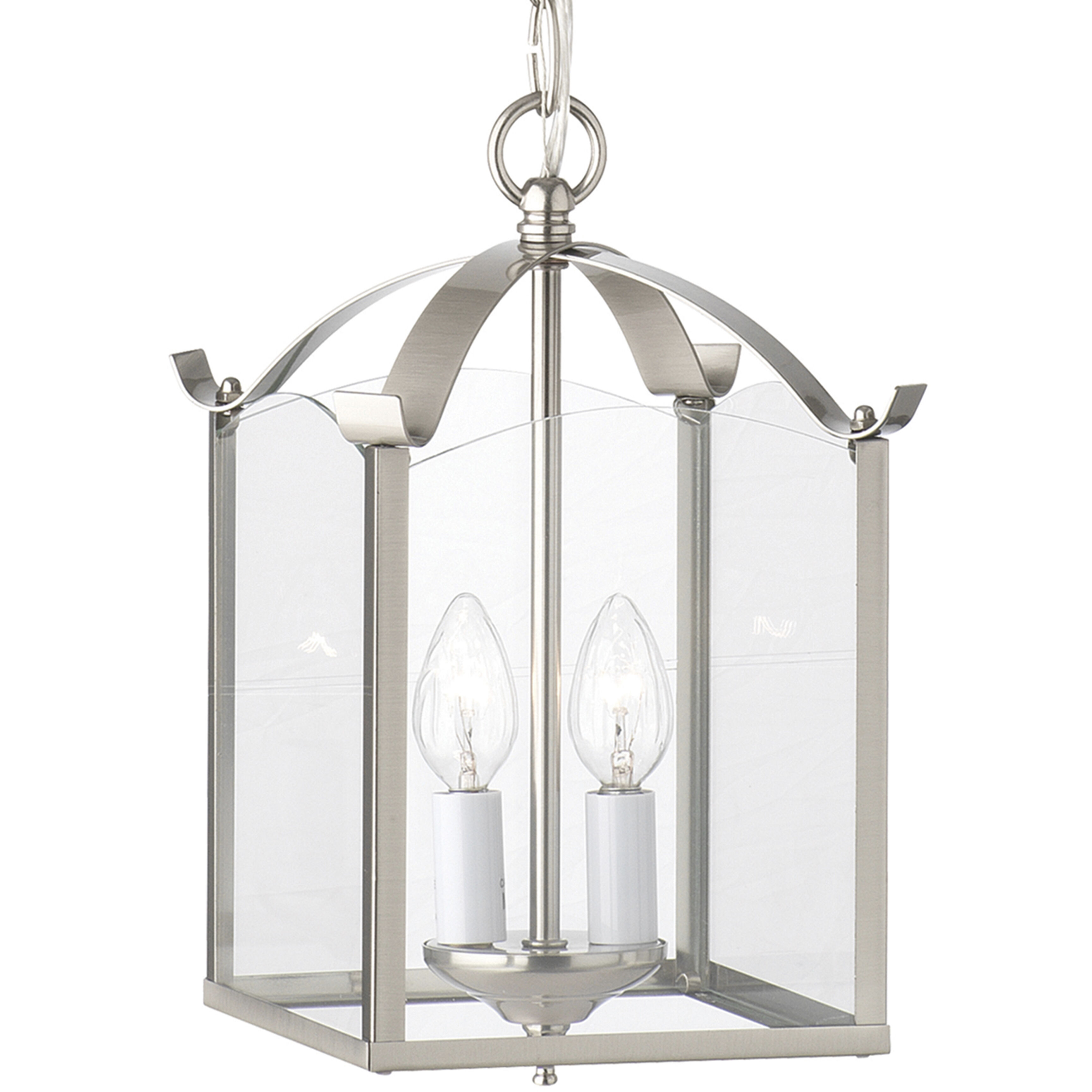 Whitmore 2 Light 7.25 inch Brushed Nickel Chandelier Ceiling Light
