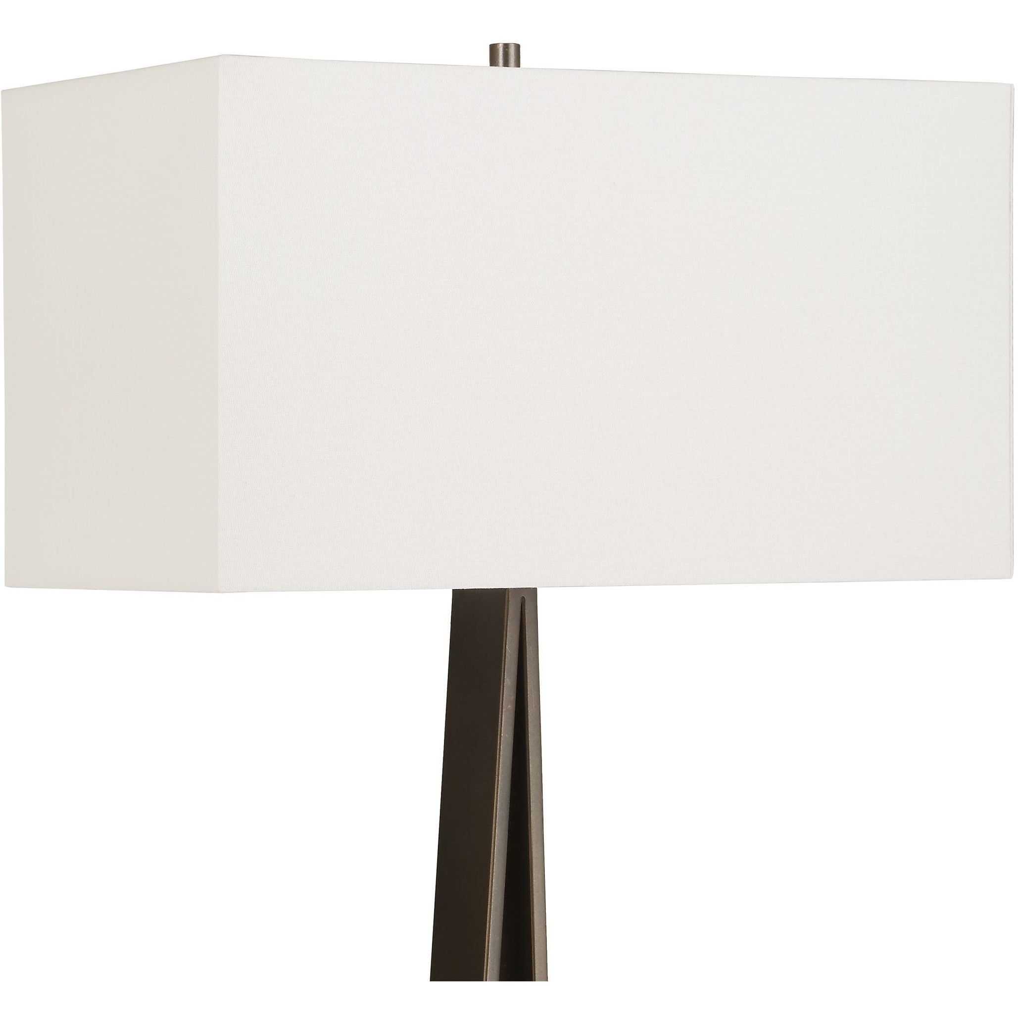 Galloway 64.75 inch 150.00 watt Dark Bronze and Black Marble Floor Lamp Portable Light