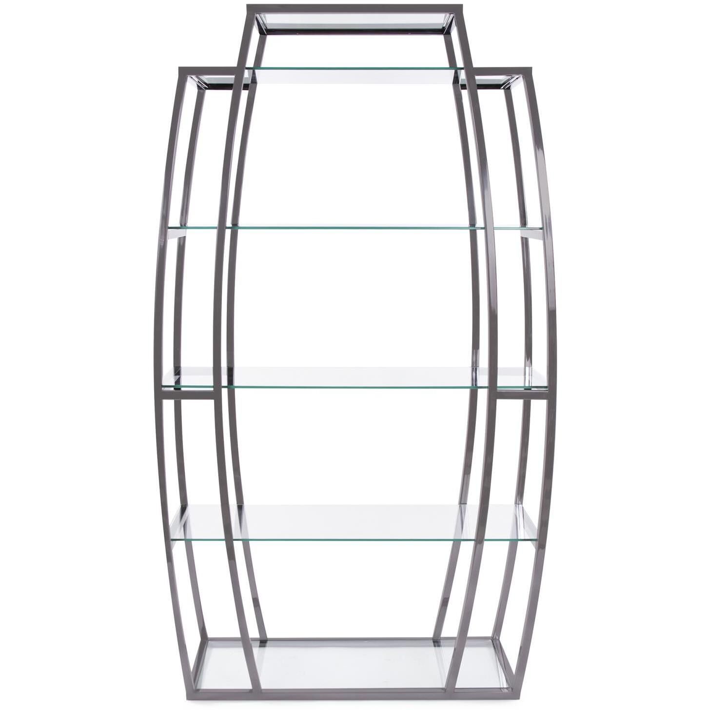 Carter 79 X 46 inch Nickel Etagere
