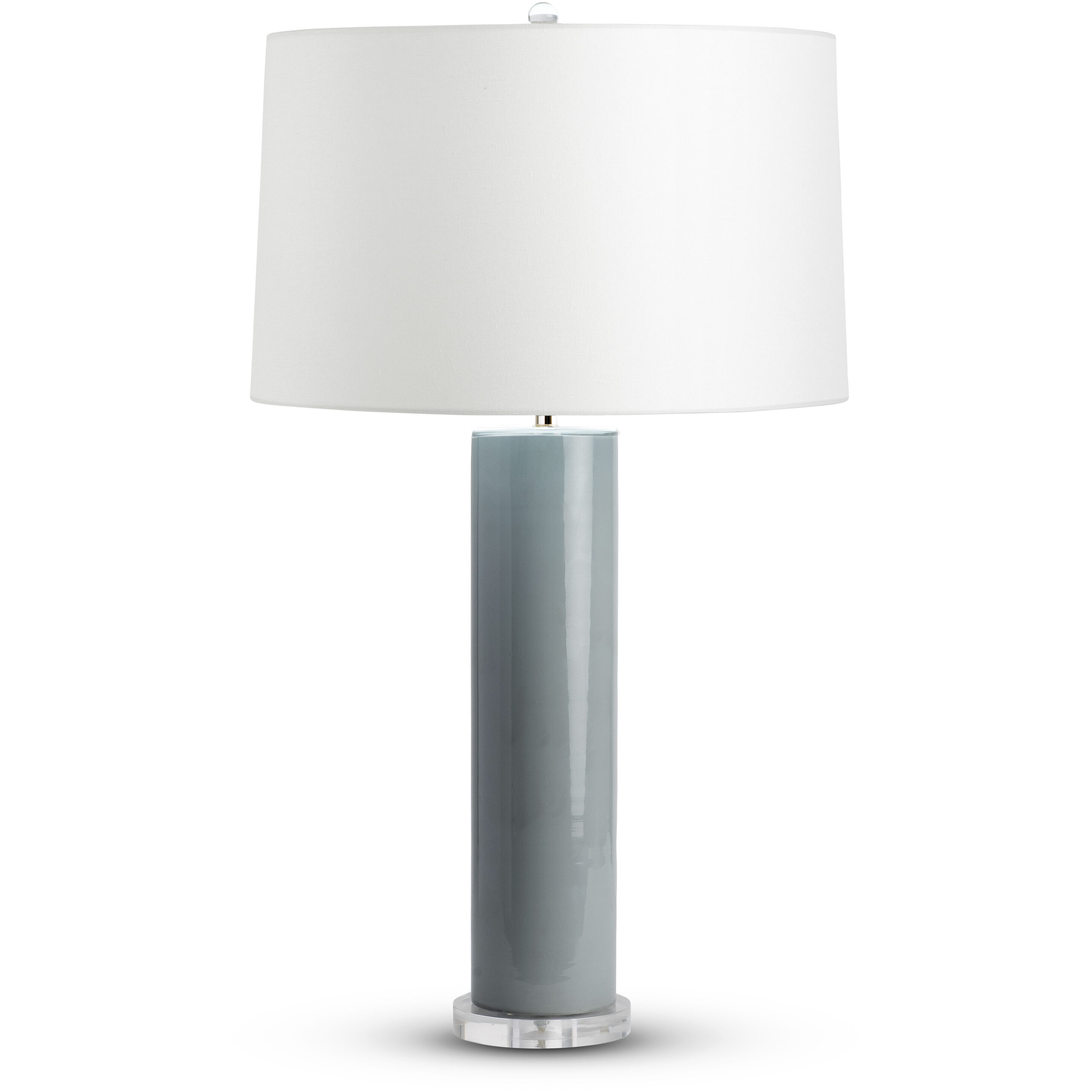 Miranda 34 inch 150.00 watt Grey-Blue Table Lamp Portable Light