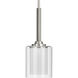 Kene 1 Light 6 inch Brushed Nickel Mini-Pendant Ceiling Light