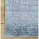 Lille 36 X 24 inch Slate / Metallic - Silver / Light Silver Handmade Rug in 2 x 3