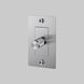 1G 100-120 Steel Dimmer Switch, LED