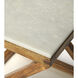 Butler Loft Braylon Marble & Wood 20 X 18 inch Natural Mango Accent Table