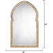 Bardot 60 X 36 inch Natural Wall Mirror
