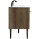 Cyrus 60 X 22 X 34 inch Natural Oak Vanity Sink Set