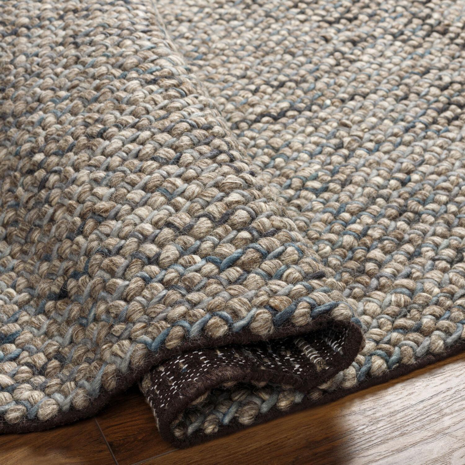 Avera 120 X 96 inch Charcoal Rug in 8 x 10, Rectangle