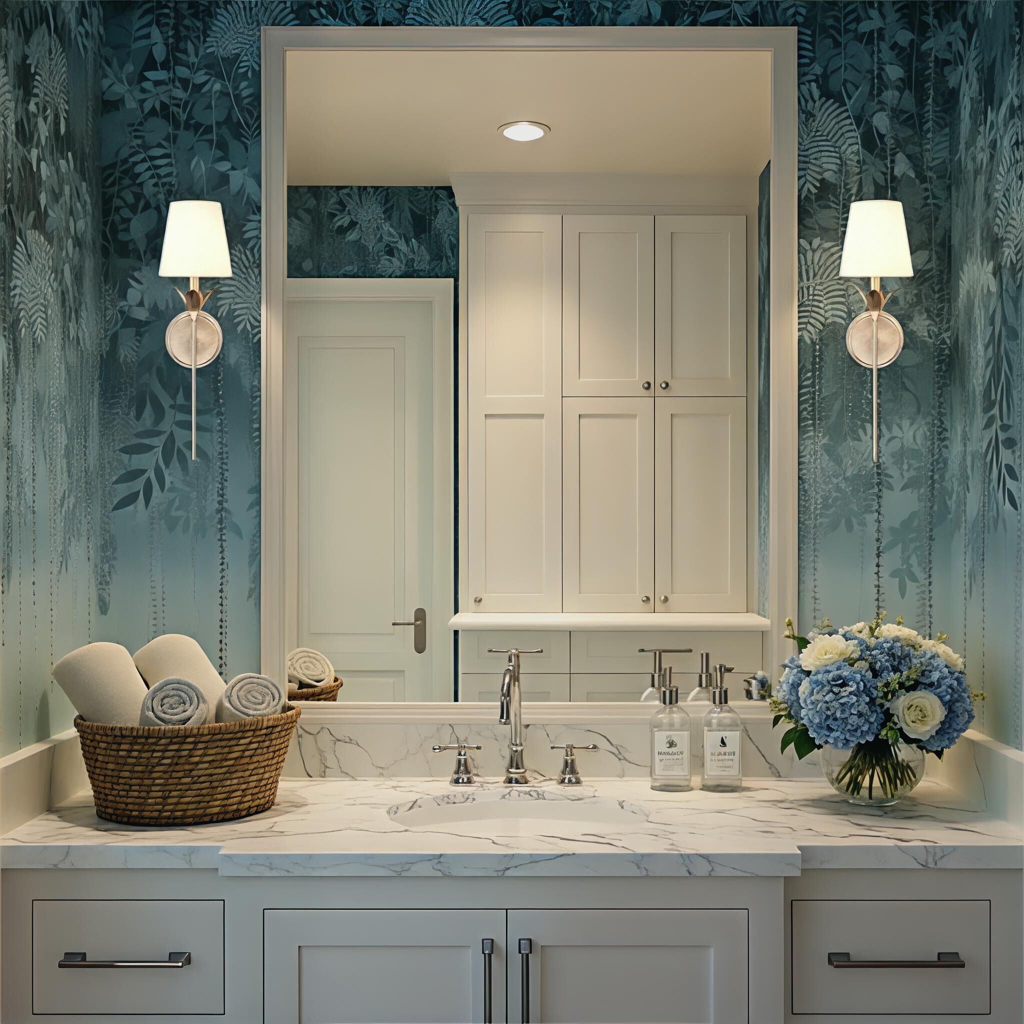 Broche Bath Sconce Wall Light