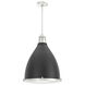Bluff View 3 Light 16.25 inch Flat Matte Black Pendant Ceiling Light