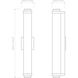 Burlington LED 4.65 inch Matte Gold Bathroom Wall Light